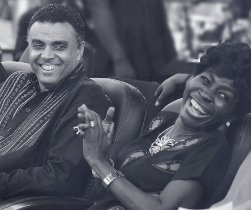 Bispo Dag Heward Mills e esposa Adelaide
